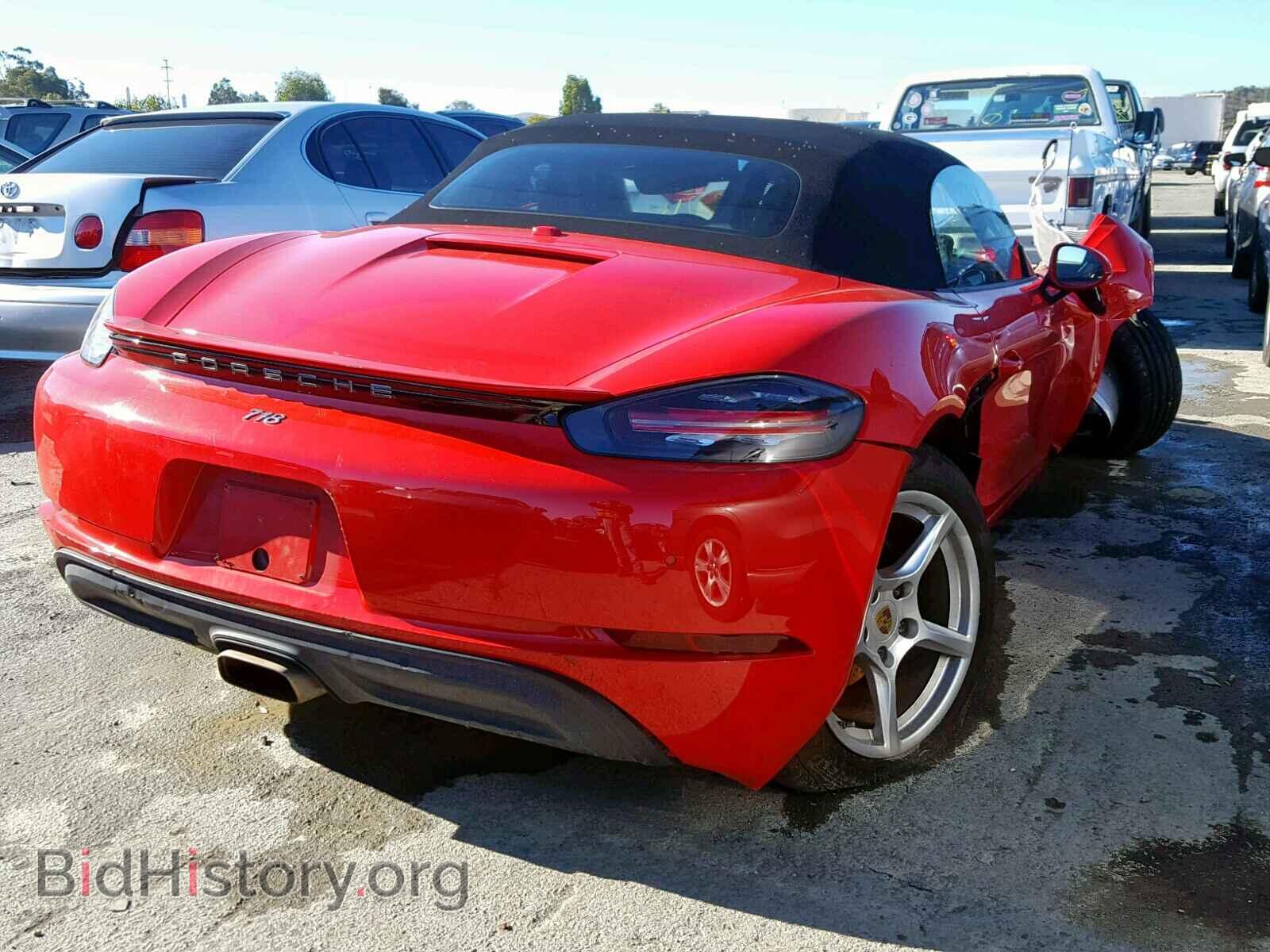 2018 PORSCHE BOXSTER - VIN: WP0CA2A86JS210358 - Photo 4