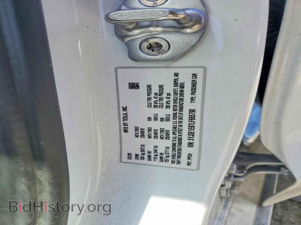 2020 TESLA MODEL 3 - VIN: 5YJ3E1EB7LF665790 - Photo 13