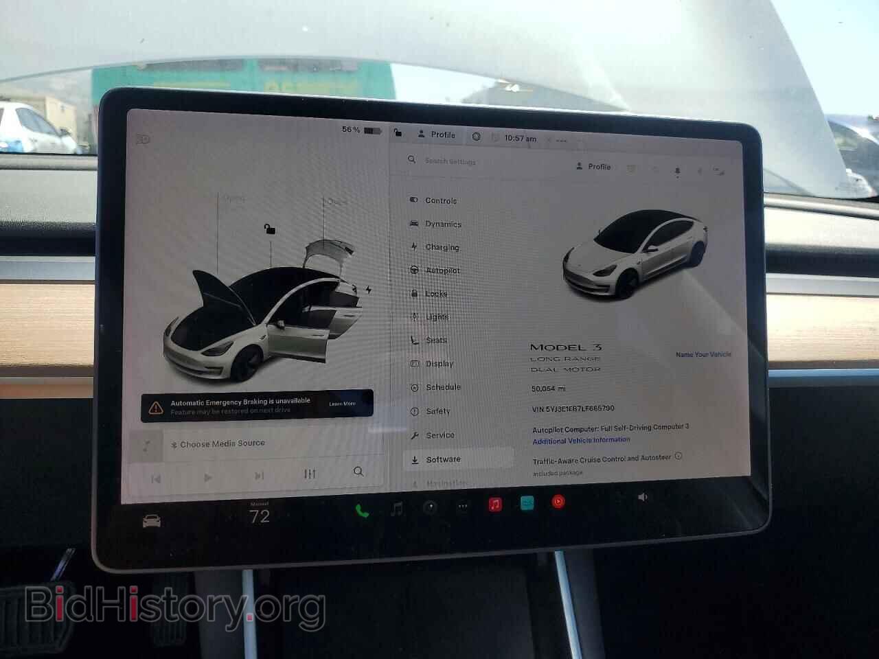 2020 TESLA MODEL 3 - VIN: 5YJ3E1EB7LF665790 - Photo 9