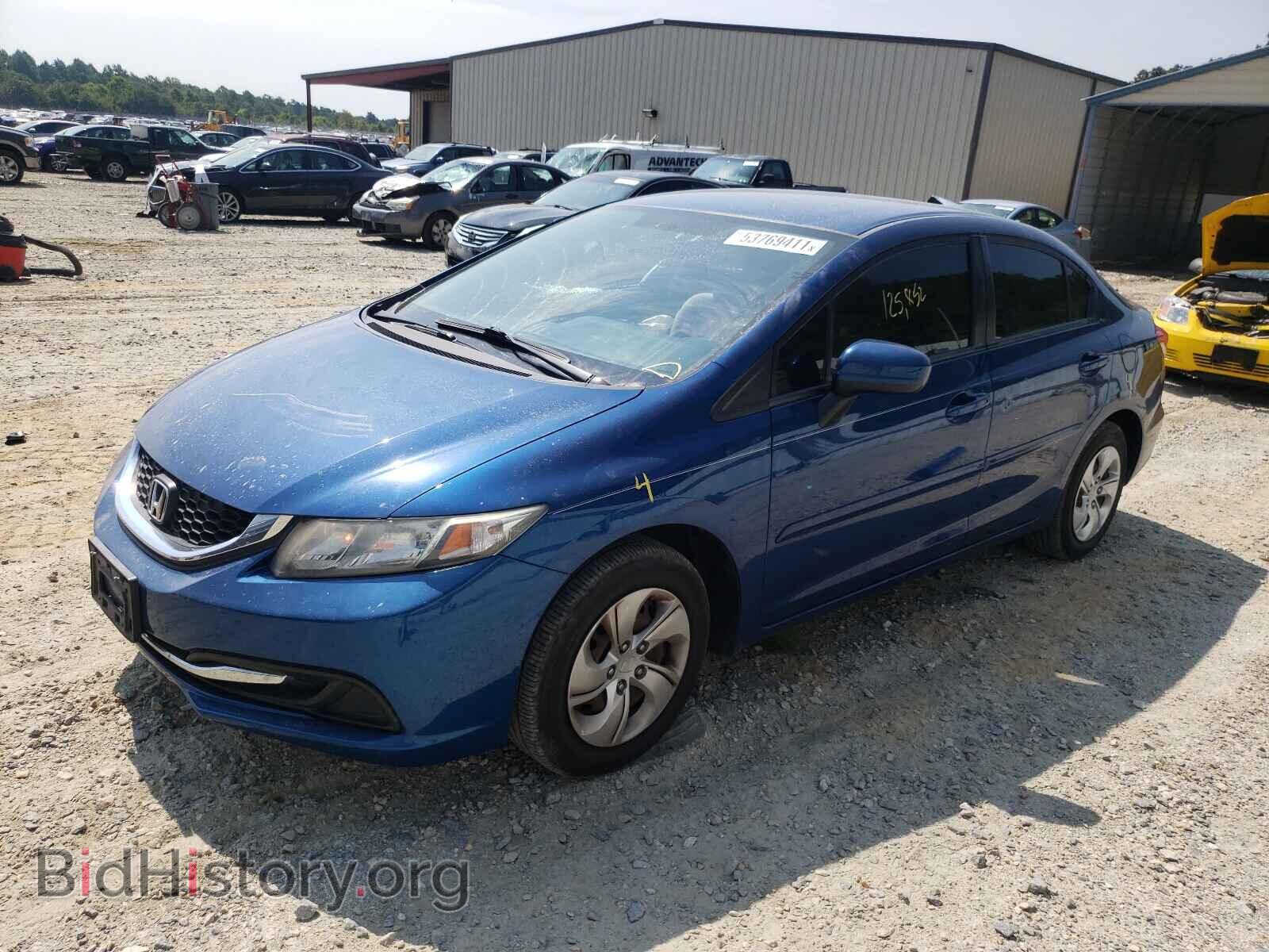 2014 HONDA CIVIC - VIN: 19XFB2F51EE215193 - Фото 2