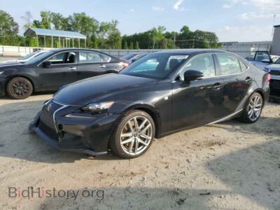2014 Lexus IS 350, черный — VIN JTHBE1D28E5002857, Copart