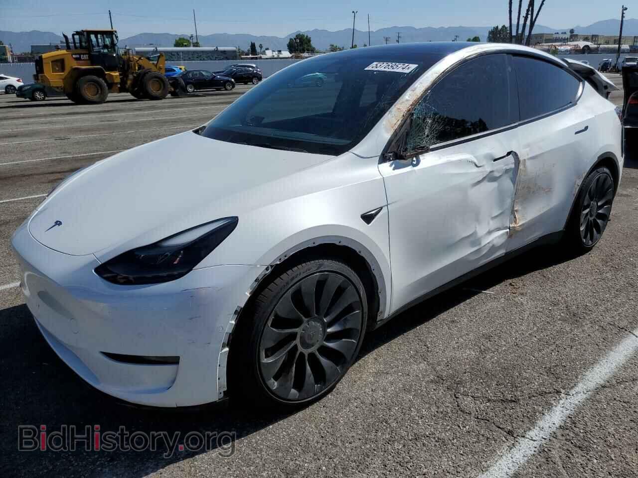 Фотография 7SAYGDEF0NF387941 - TESLA MODEL Y 2022