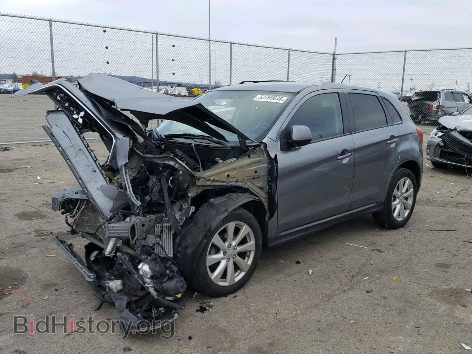 2014 MITSUBISHI OUTLANDER - VIN: 4A4AR3AU5EE011012 - Фото 2