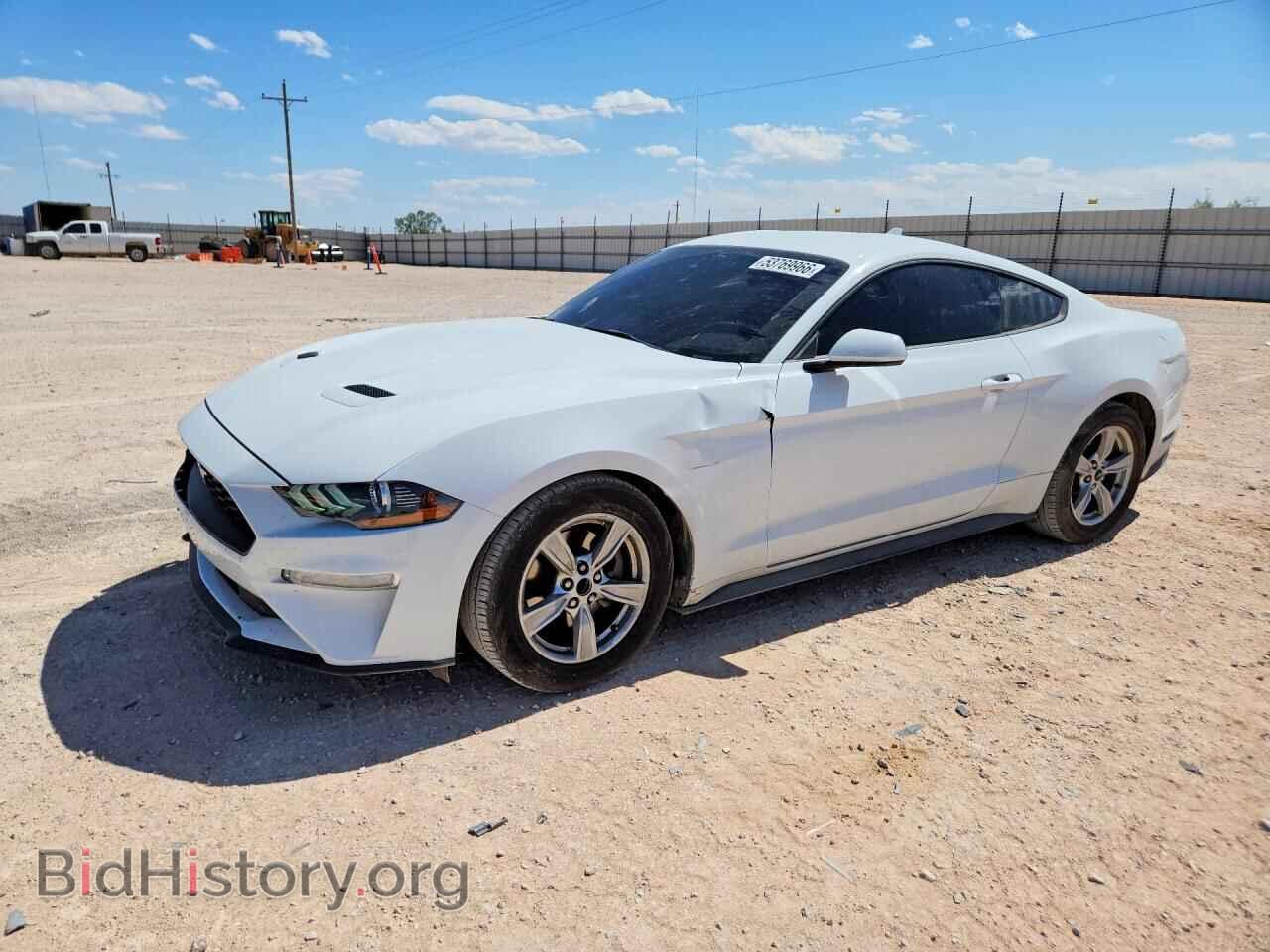 2022 Ford MUSTANG (VIN 1FA6P8TH2N5150729) — photo 1 of 14, Copart, damage: front end