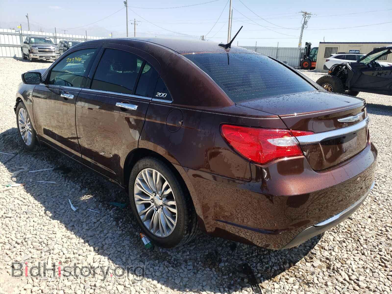 2013 CHRYSLER 200 - VIN: 1C3CCBCG7DN585665 - Фото 3