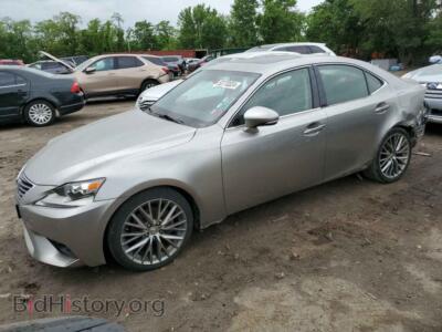 2014 Lexus IS 250, серебристый — VIN JTHCF1D28E5013679, Copart