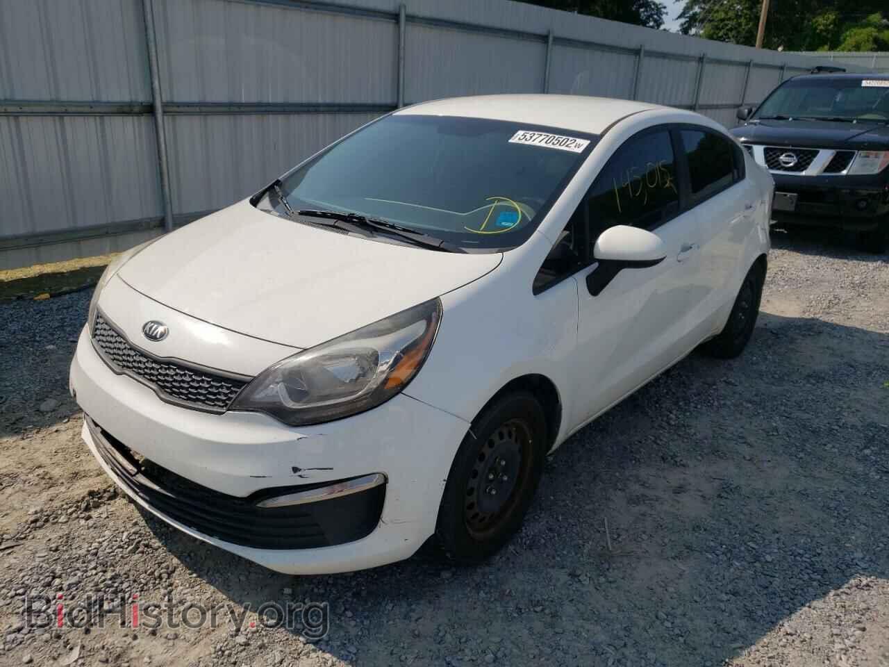 2016 KIA RIO - VIN: KNADM4A33G6553493 - Фото 2