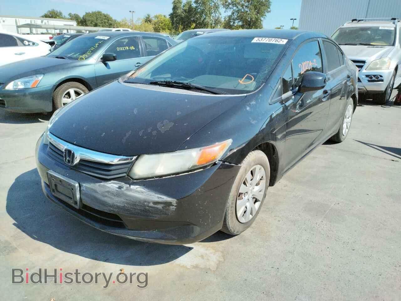 2012 HONDA CIVIC - VIN: 19XFB2F50CE369813 - Фото 2
