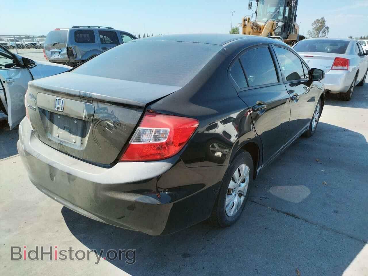 2012 HONDA CIVIC - VIN: 19XFB2F50CE369813 - Фото 4