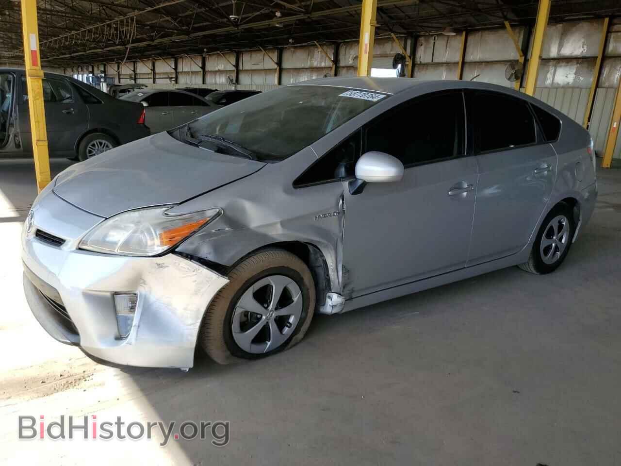 Фотография JTDKN3DU8C1491232 - TOYOTA PRIUS 2012