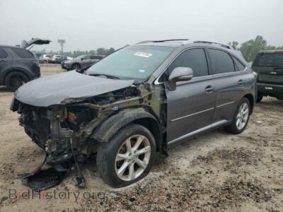 2012 Lexus RX350 350, серый — VIN 2T2ZK1BA7CC076009, Copart