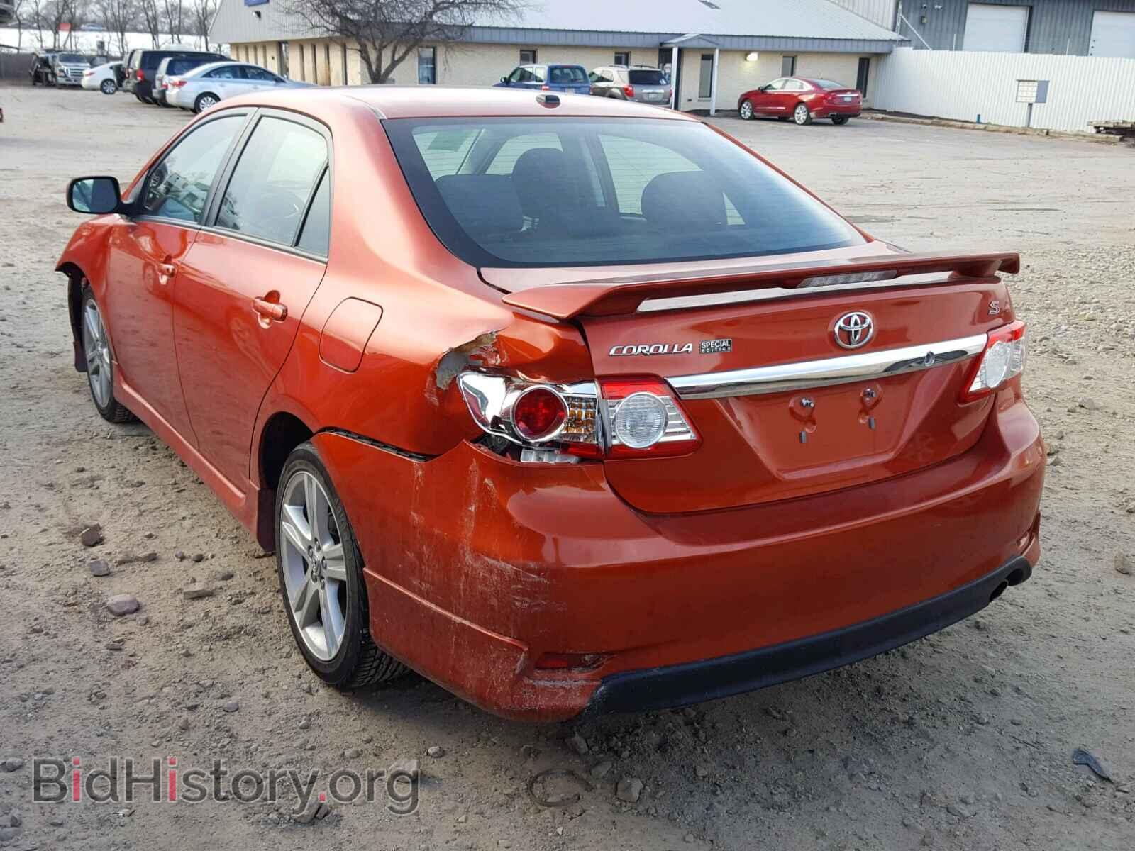 2013 TOYOTA COROLLA BA - VIN: 2T1BU4EEXDC099575 - Фото 3