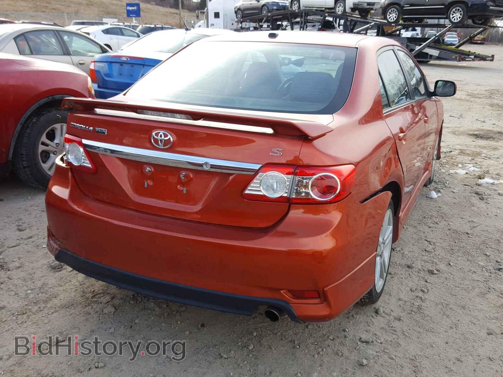 2013 TOYOTA COROLLA BA - VIN: 2T1BU4EEXDC099575 - Фото 4