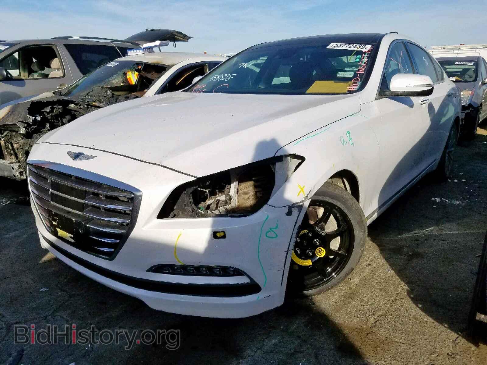 2017 GENESIS G80 - VIN: KMHGN4JE8HU175131 - Фото 2