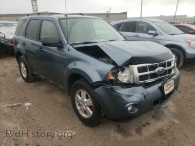 2010 Ford ESCAPE Escape XLT, синий — VIN 1FMCU0D76AKC25517, Copart