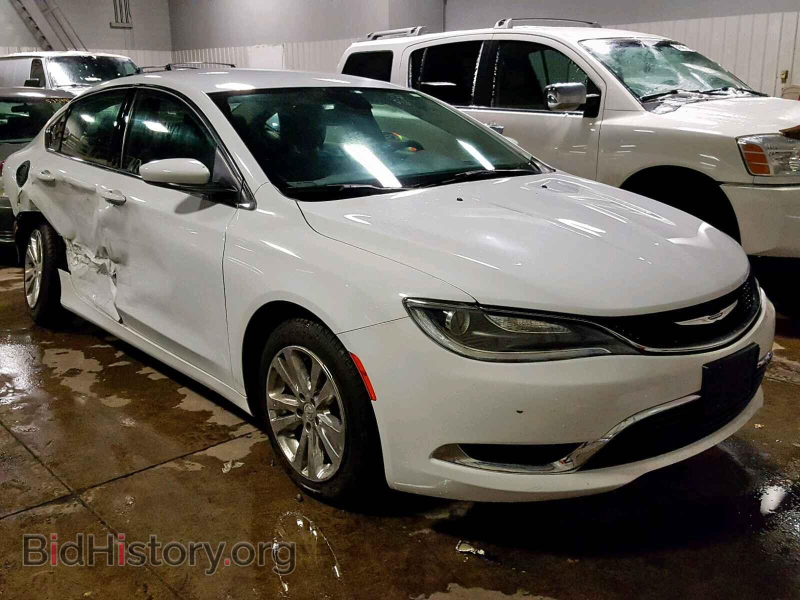 Фотография 1C3CCCAB7GN148752 - CHRYSLER 200 2016