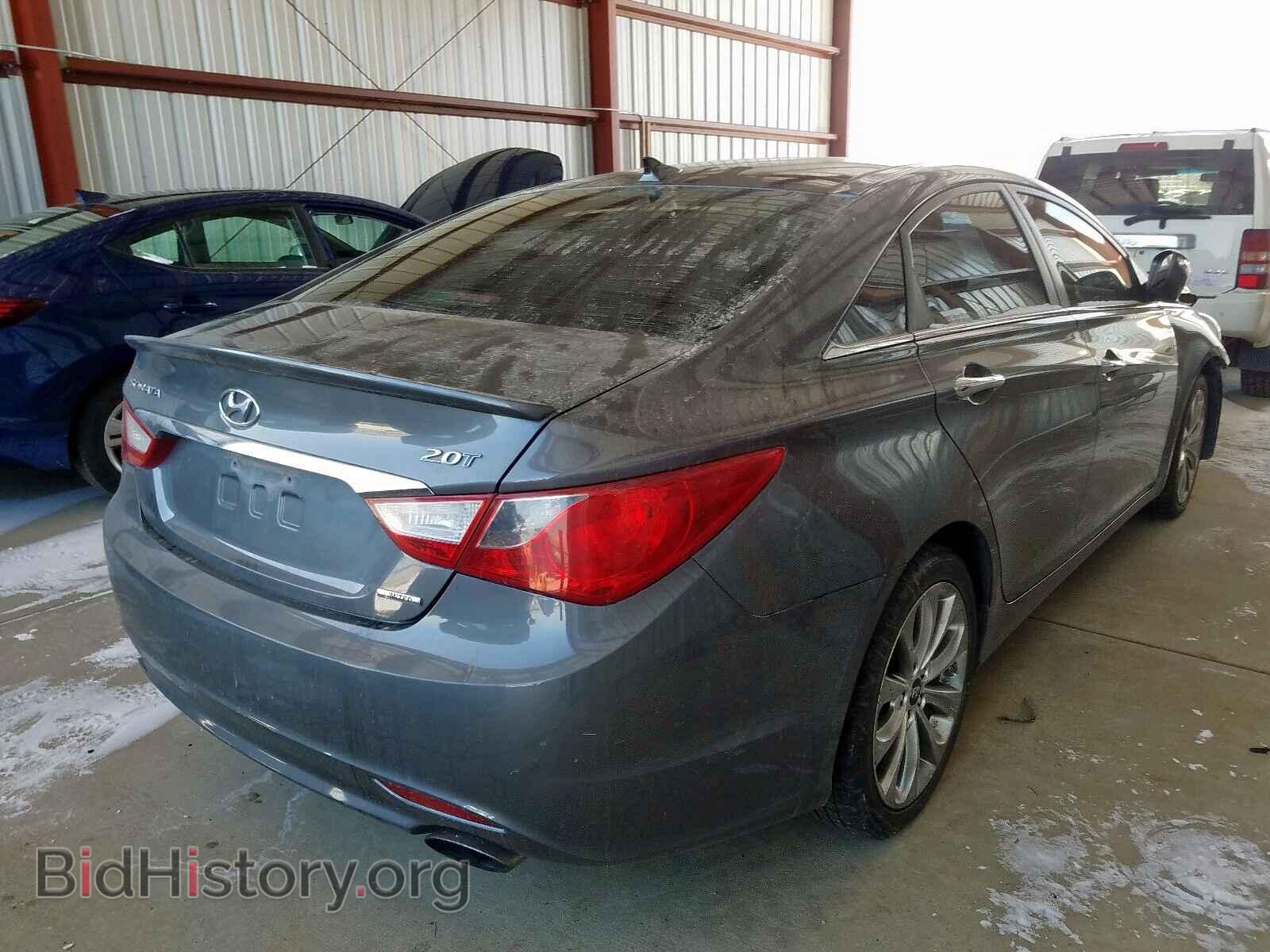 2012 HYUNDAI SONATA - VIN: 5NPEC4ABXCH371503 - Photo 4