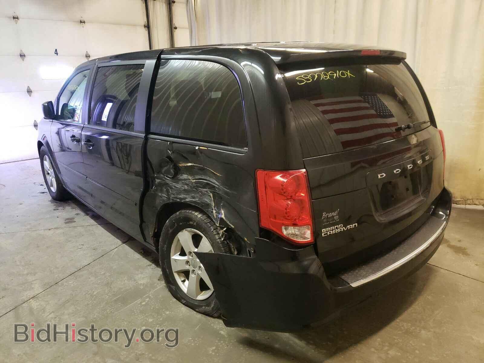 2013 DODGE CARAVAN - VIN: 2C4RDGBGXDR566516 - Фото 3