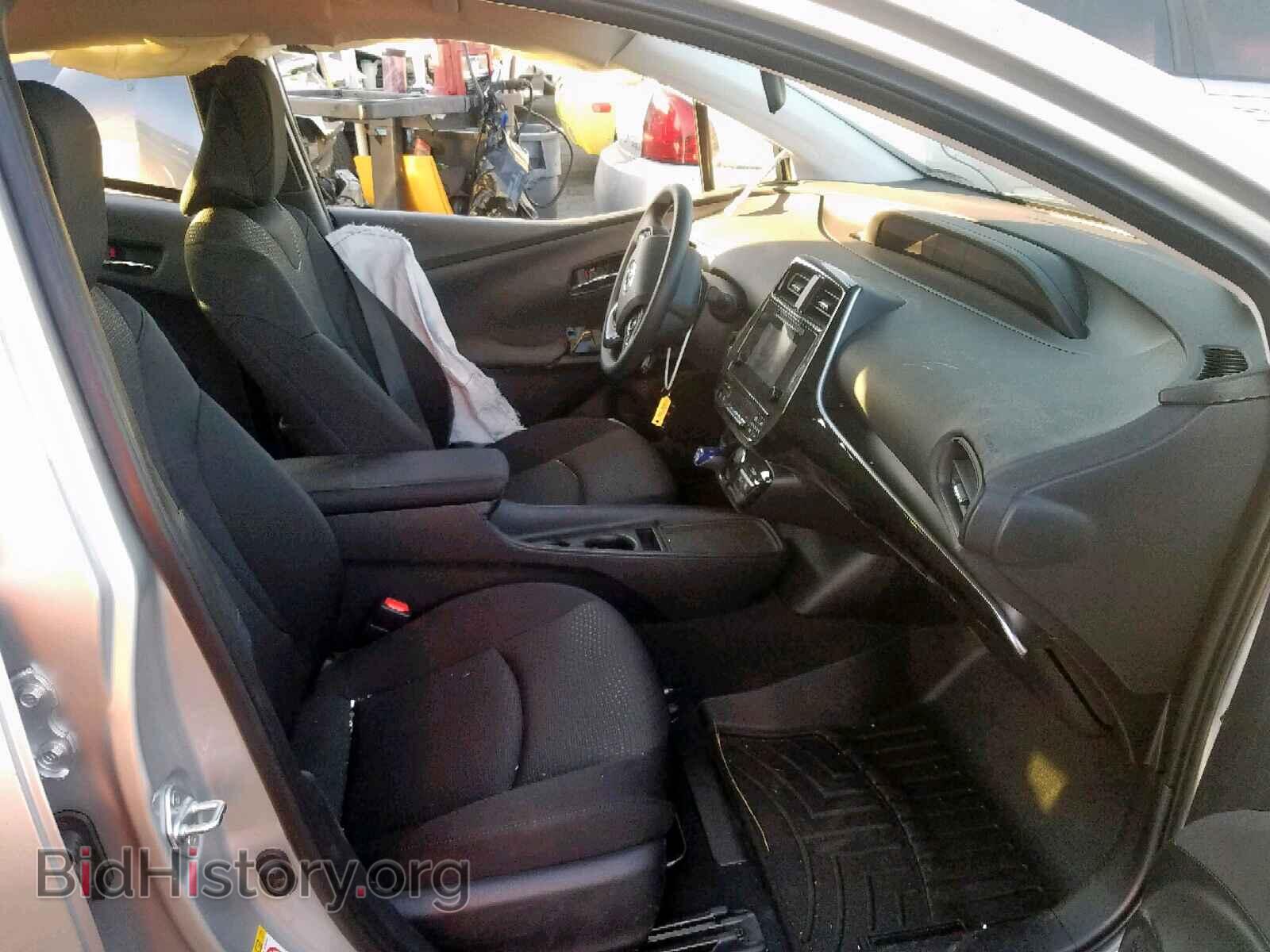 2019 TOYOTA PRIUS - VIN: JTDKARFU4K3095152 - Фото 5