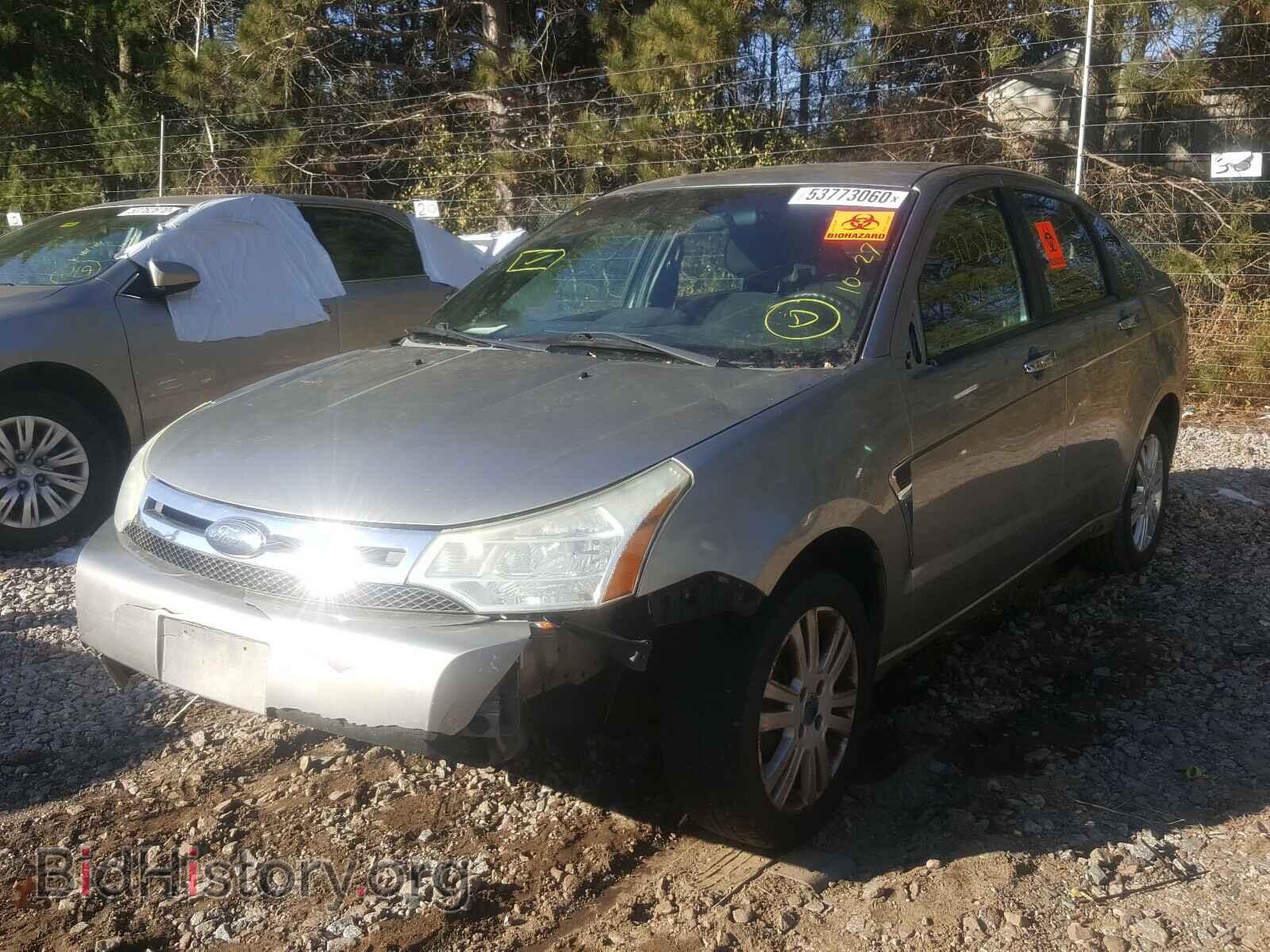 2008 FORD FOCUS - VIN: 1FAHP35N58W139544 - Фото 2