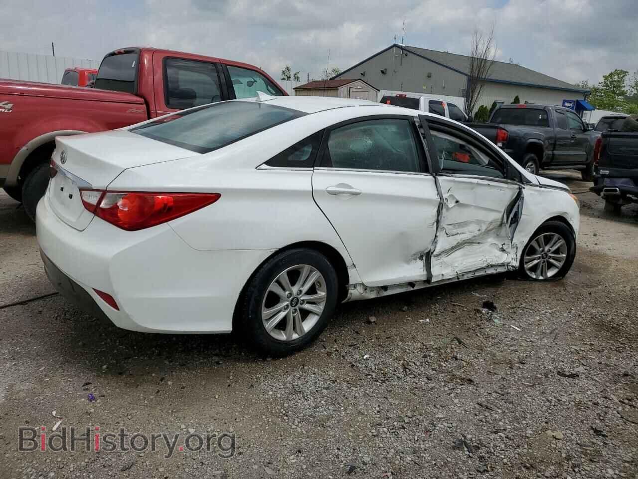 2014 HYUNDAI SONATA - VIN: 5NPEB4ACXEH815591 - Фото 3