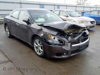 2013 Nissan MAXIMA S, коричневый — VIN 1N4AA5AP6DC823391, Copart