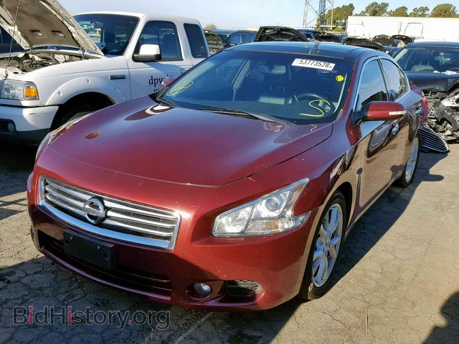 2012 NISSAN MAXIMA S - VIN: 1N4AA5AP5CC866411 - Фото 2
