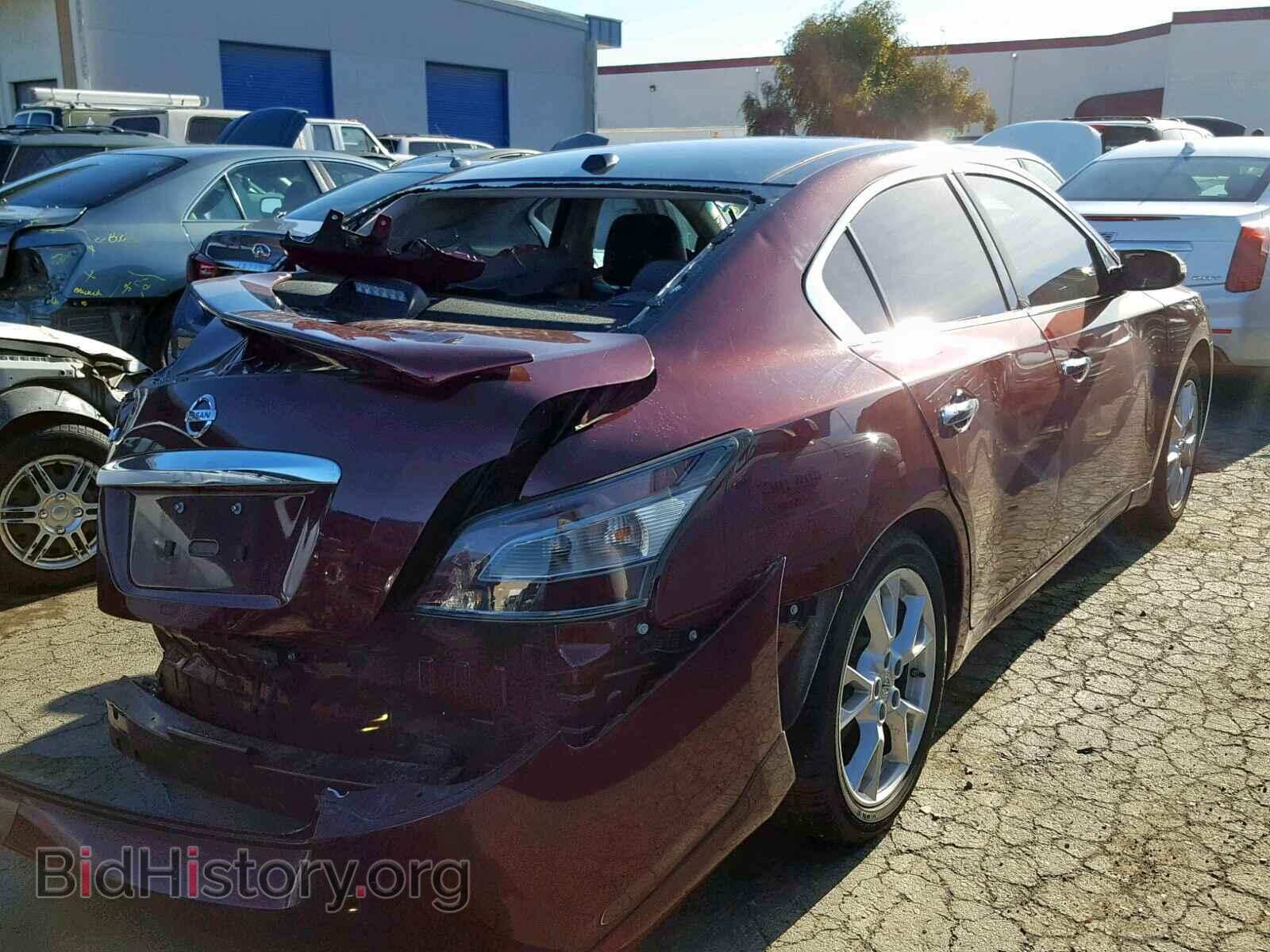 2012 NISSAN MAXIMA S - VIN: 1N4AA5AP5CC866411 - Фото 4