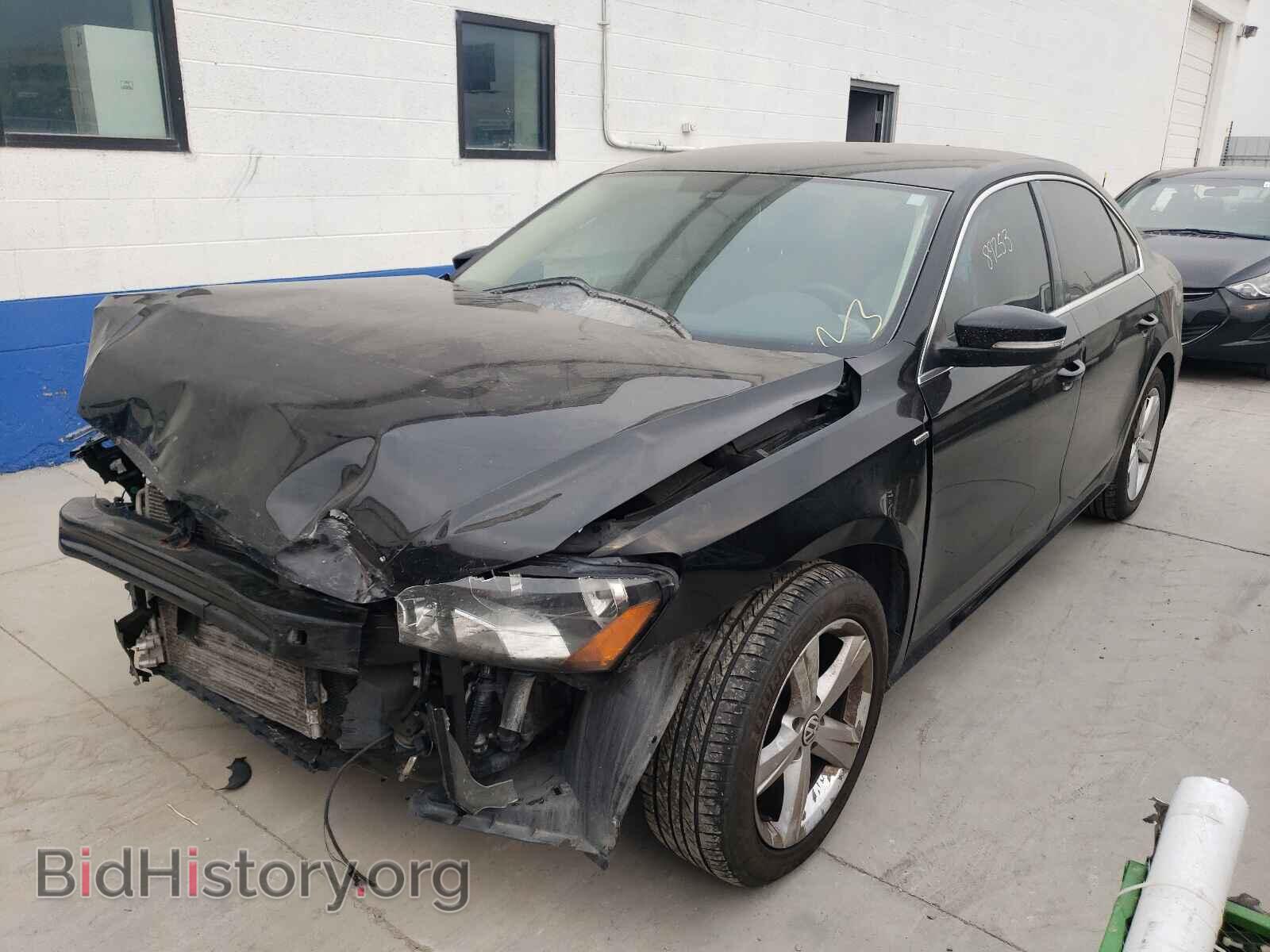 2014 VOLKSWAGEN PASSAT - VIN: 1VWAT7A3XEC041087 - Фото 2