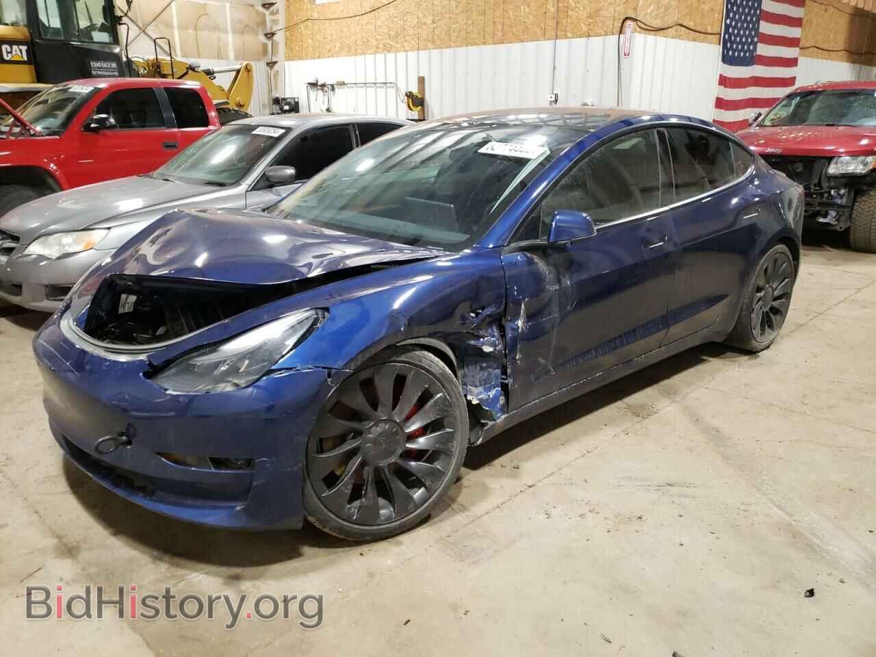 Фотография 5YJ3E1EC1PF551735 - TESLA MODEL 3 2023
