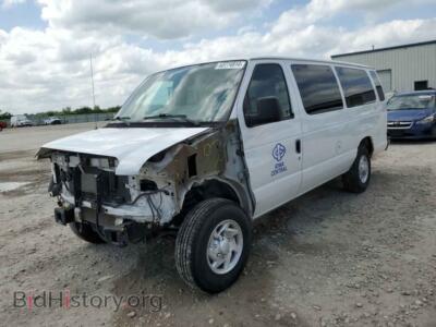 2013 Ford ALL MODELS E350 Super Duty Wagon, белый — VIN 1FBSS3BL6DDA90849, Copart