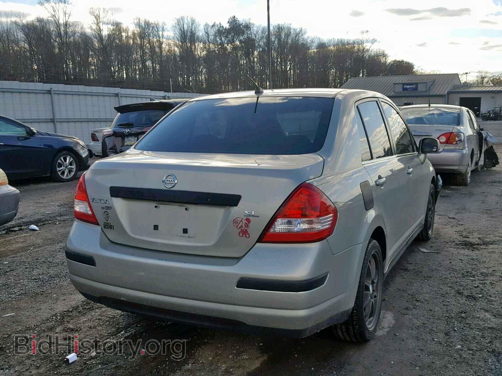 2009 NISSAN VERSA - VIN: 3N1BC11E89L356778 - Фото 4