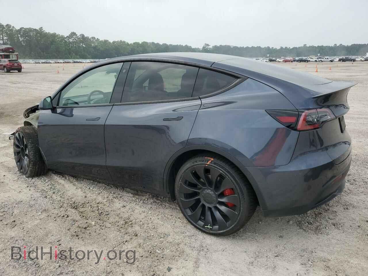 2022 TESLA MODEL Y - VIN: 7SAYGDEF8NF494459 - Фото 2