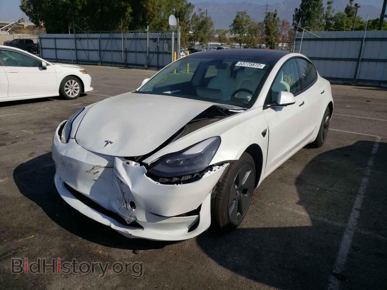 2021 TESLA MODEL 3 - VIN: 5YJ3E1EA0MF053374 - Photo 2
