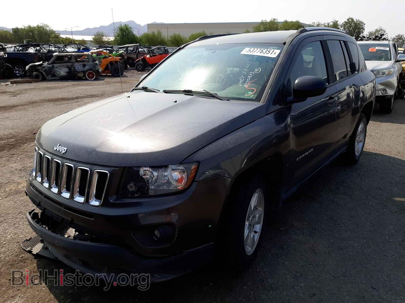 2014 JEEP COMPASS - VIN: 1C4NJCBA6ED772237 - Фото 2