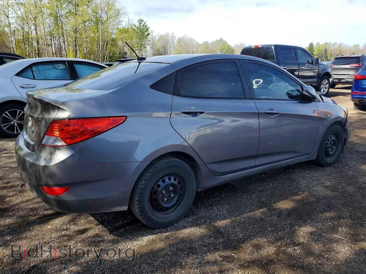 2014 HYUNDAI ACCENT - VIN: KMHCU4AE9EU661489 - Фото 3
