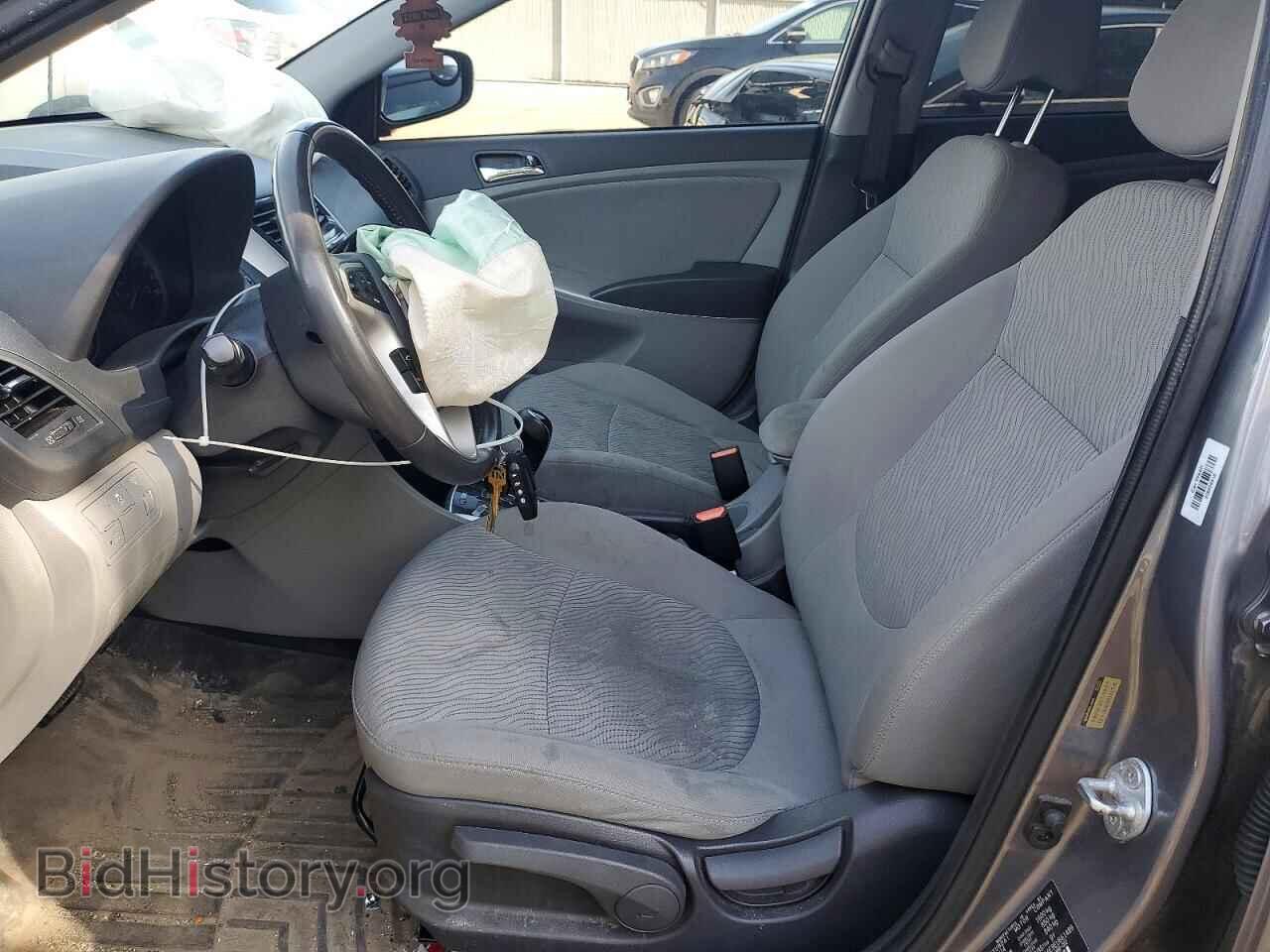 2014 HYUNDAI ACCENT - VIN: KMHCU4AE9EU661489 - Фото 7