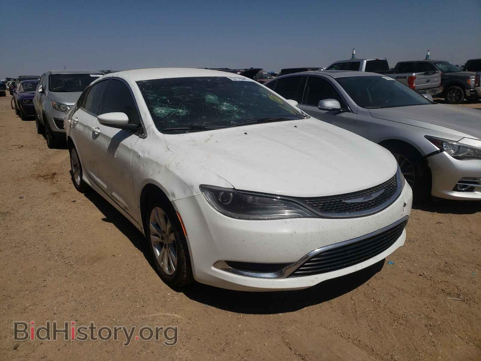 Фотография 1C3CCCAB1FN735172 - CHRYSLER 200 2015