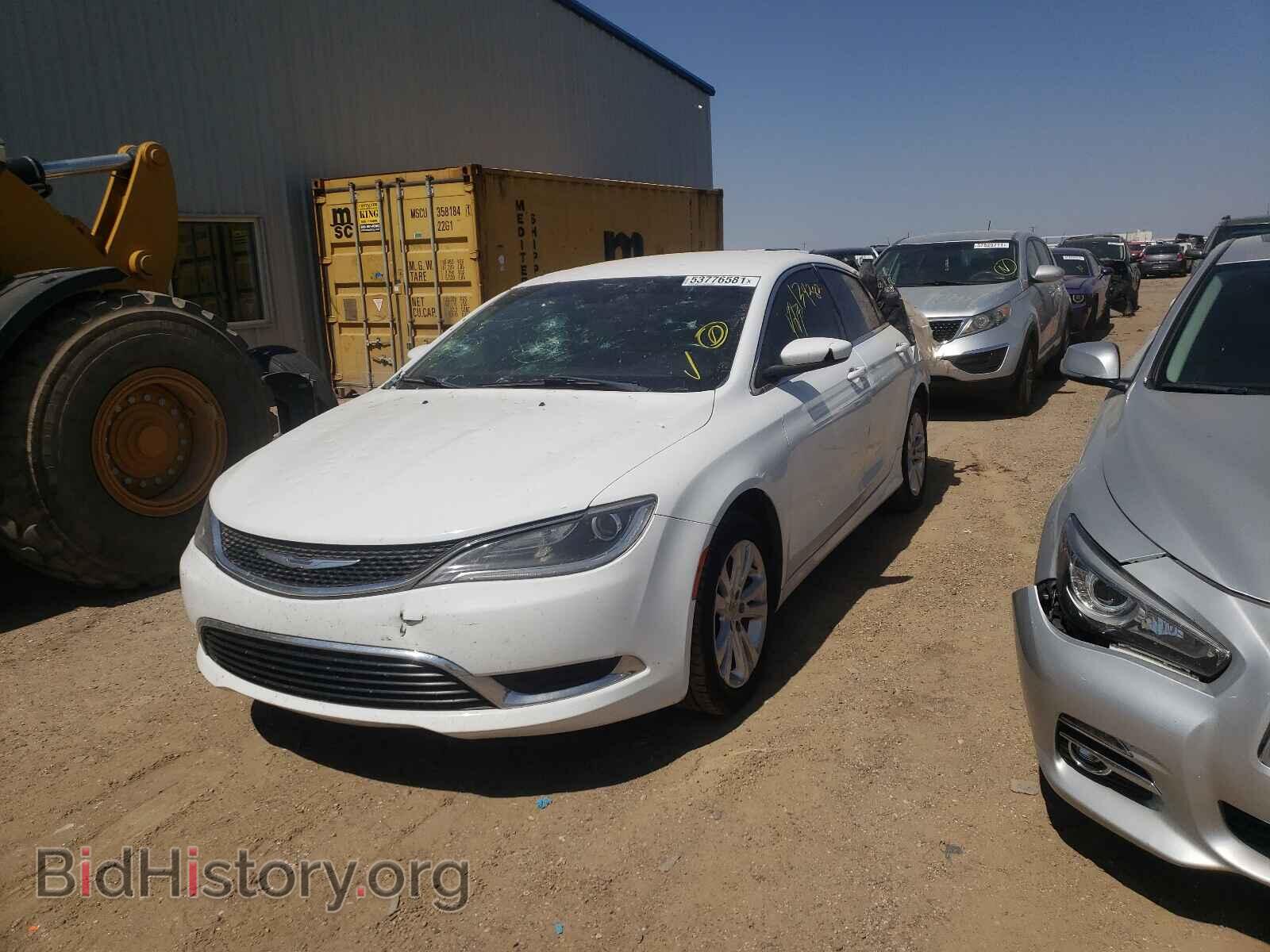 2015 CHRYSLER 200 - VIN: 1C3CCCAB1FN735172 - Фото 2