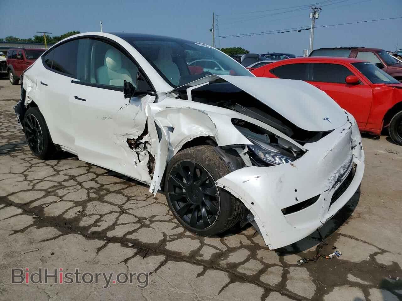 2021 TESLA MODEL Y - VIN: 5YJYGDEEXMF258432 - Photo 4