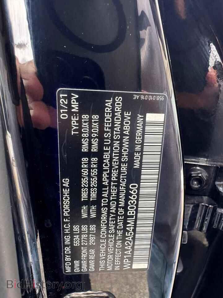 2021 PORSCHE MACAN - VIN: WP1AA2A54MLB03660 - Photo 14