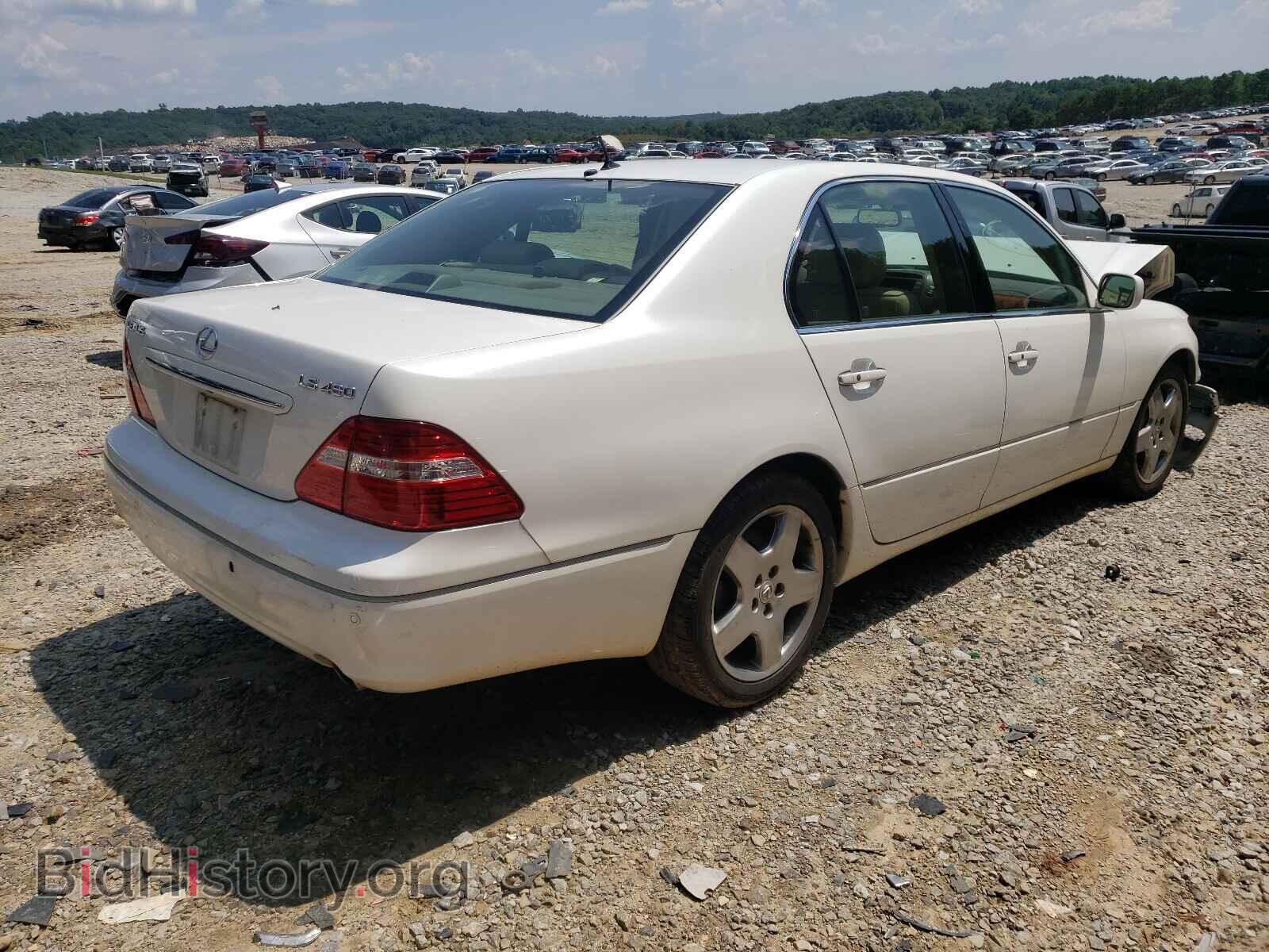2006 LEXUS LS430 - VIN: JTHBN36F165045742 - Фото 4