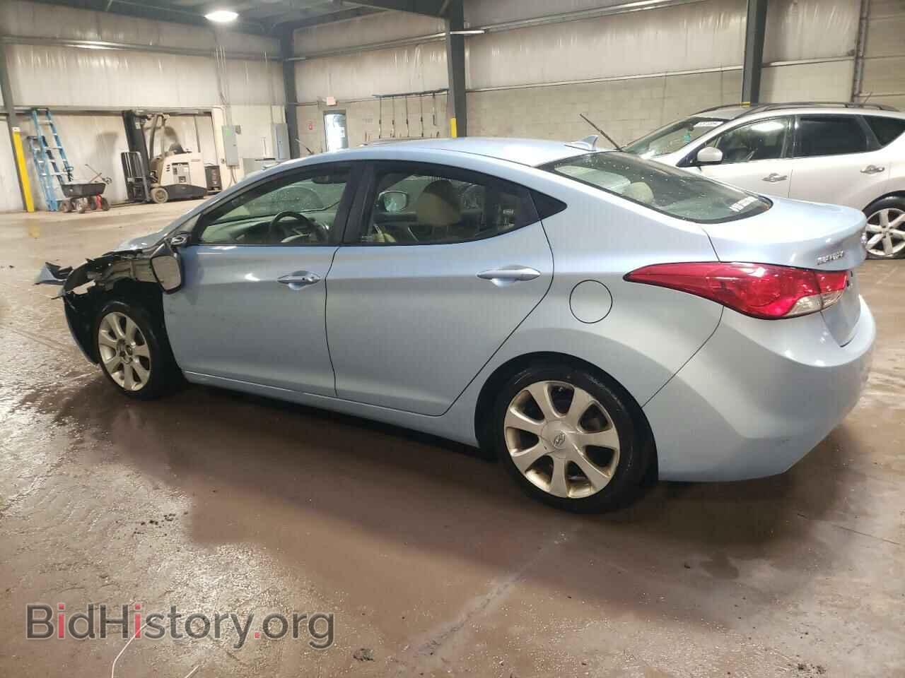2012 HYUNDAI ELANTRA - VIN: KMHDH4AEXCU269580 - Фото 2