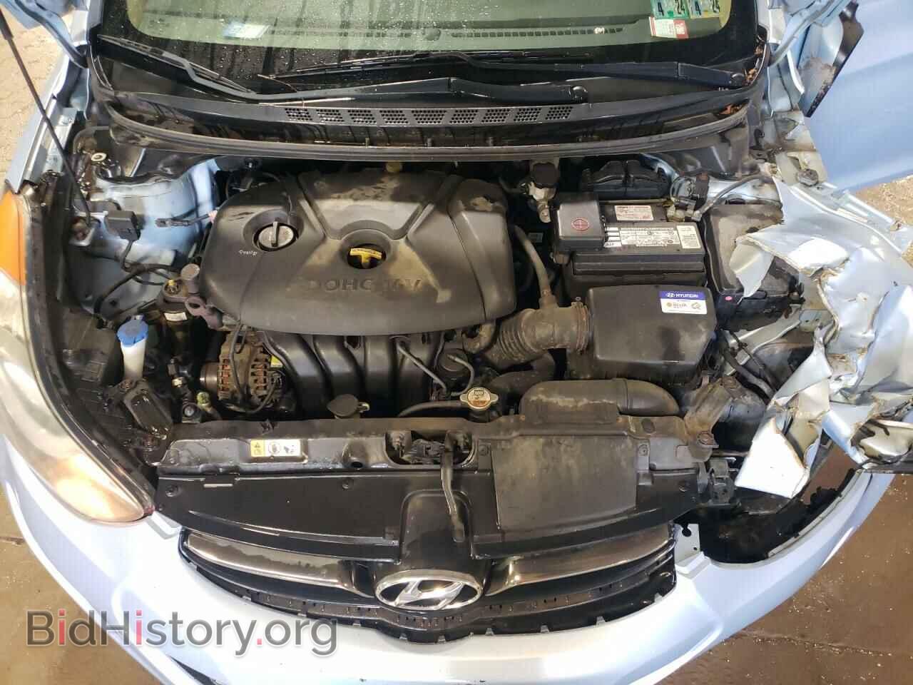 2012 HYUNDAI ELANTRA - VIN: KMHDH4AEXCU269580 - Фото 11
