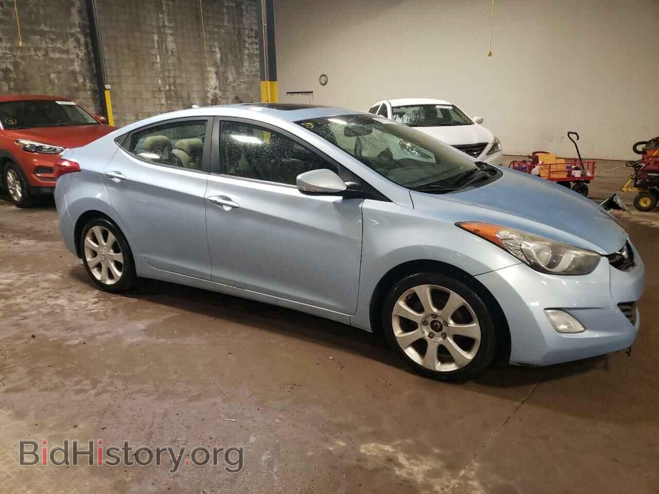 2012 HYUNDAI ELANTRA - VIN: KMHDH4AEXCU269580 - Фото 4