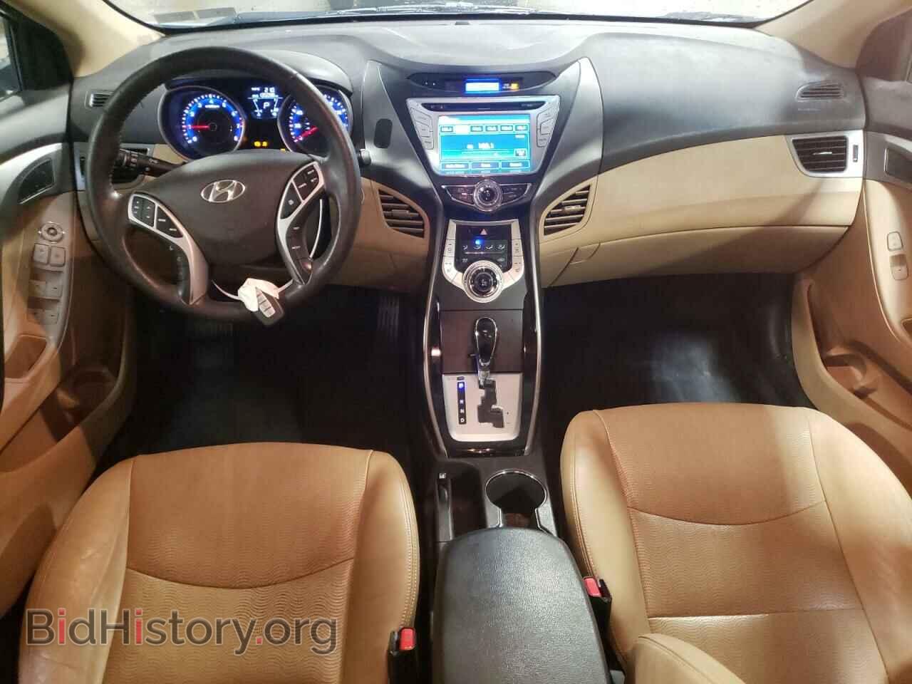 2012 HYUNDAI ELANTRA - VIN: KMHDH4AEXCU269580 - Фото 8