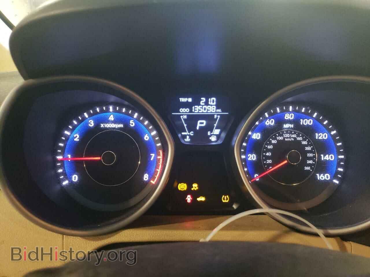 2012 HYUNDAI ELANTRA - VIN: KMHDH4AEXCU269580 - Фото 9