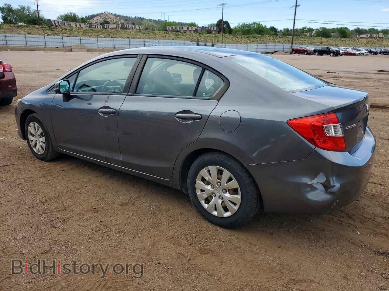 2012 HONDA CIVIC - VIN: 2HGFB2F52CH311613 - Фото 2