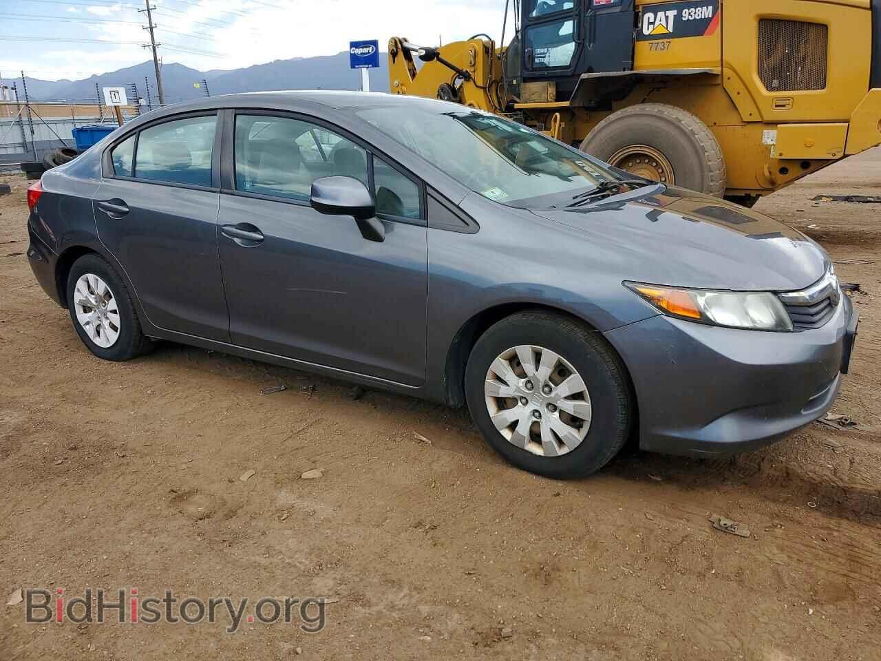 2012 HONDA CIVIC - VIN: 2HGFB2F52CH311613 - Фото 4