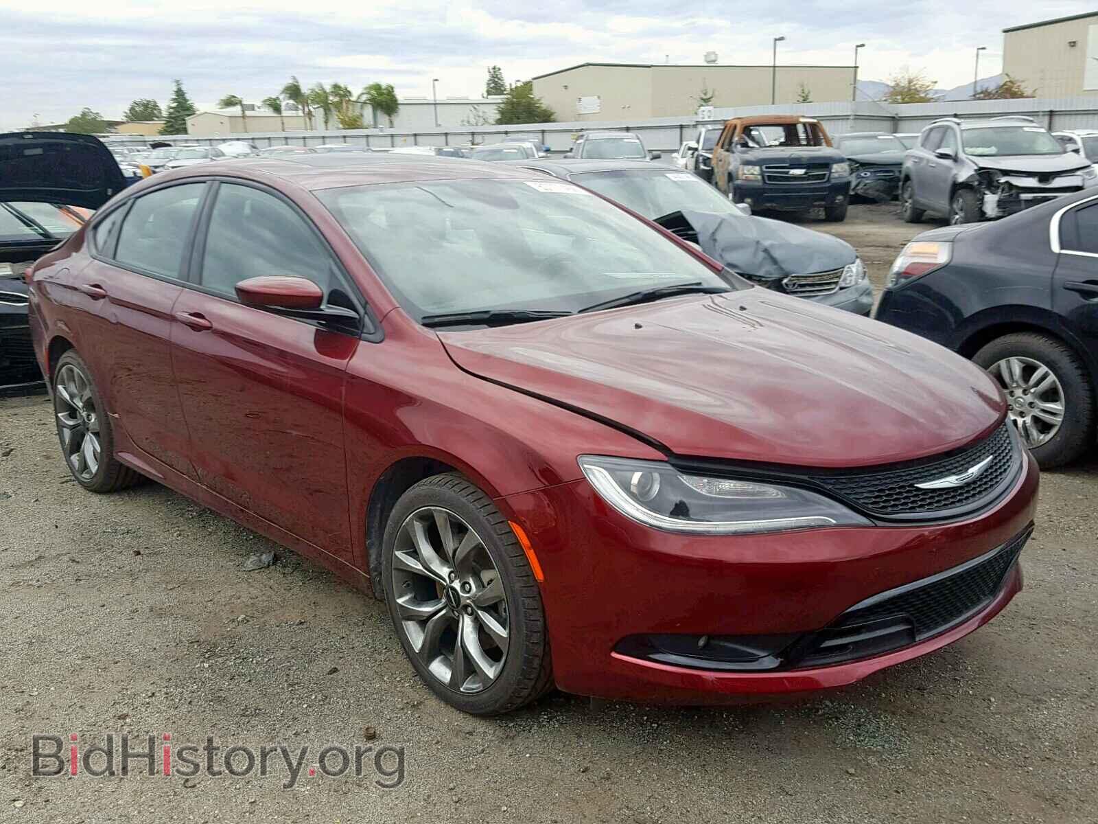 Фотография 1C3CCCBB5GN100343 - CHRYSLER 200 2016